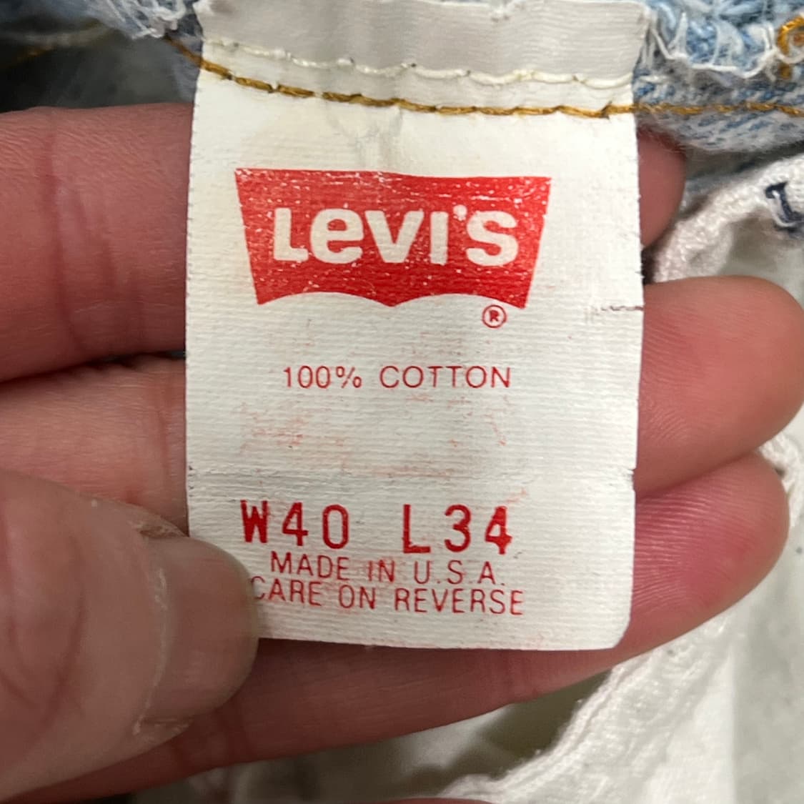 usa 리바이스 501 데님팬츠 s10152 상품이미지9