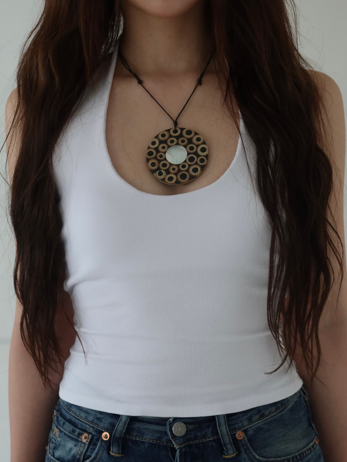 ethnic dots necklace 상품이미지2