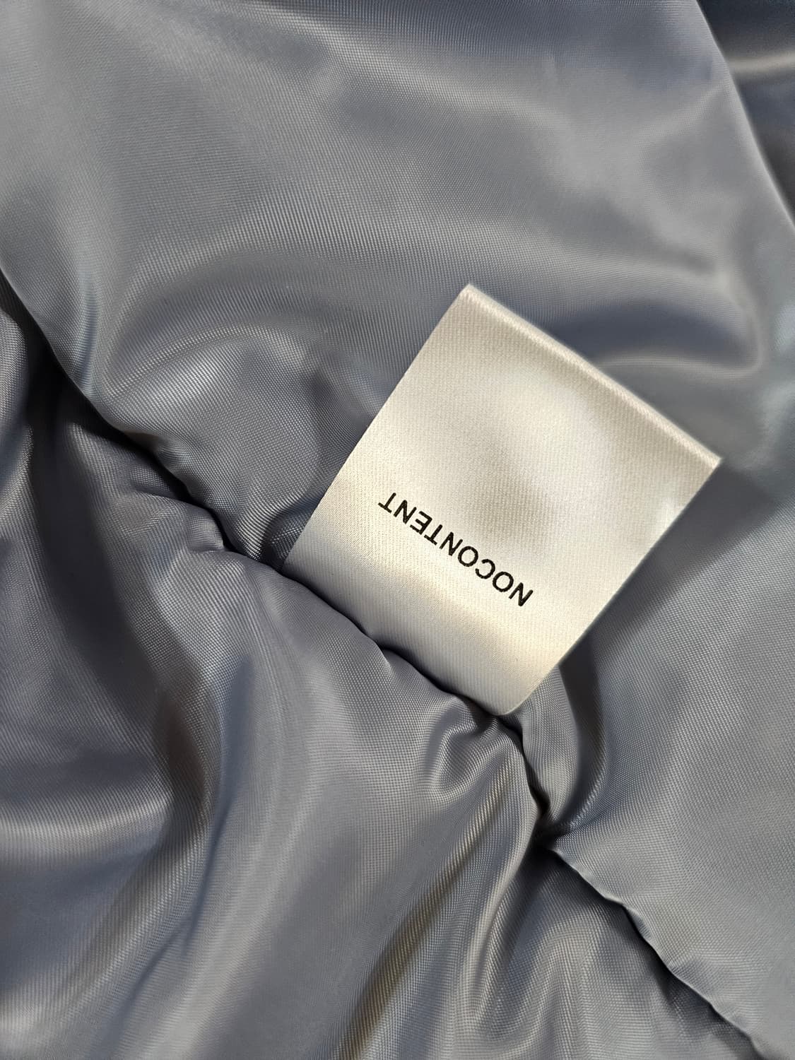 노컨텐츠 윈터 점퍼 라이트그레이 패딩 자켓 상품이미지9