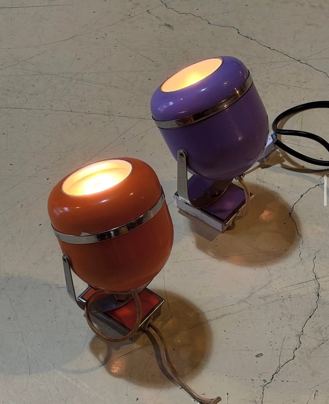 빈티지조명 70s 스페이스 에이지 아이볼 테이블 램프 / 월 램프 상품이미지1