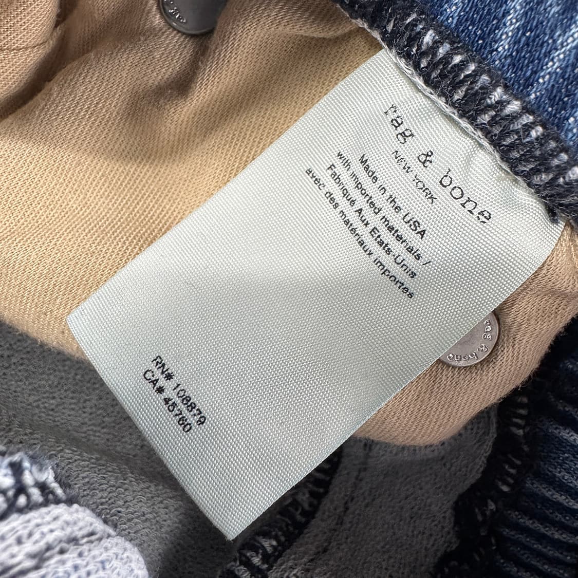 랙앤본 보이프렌드 조거 데님 진 상품이미지5