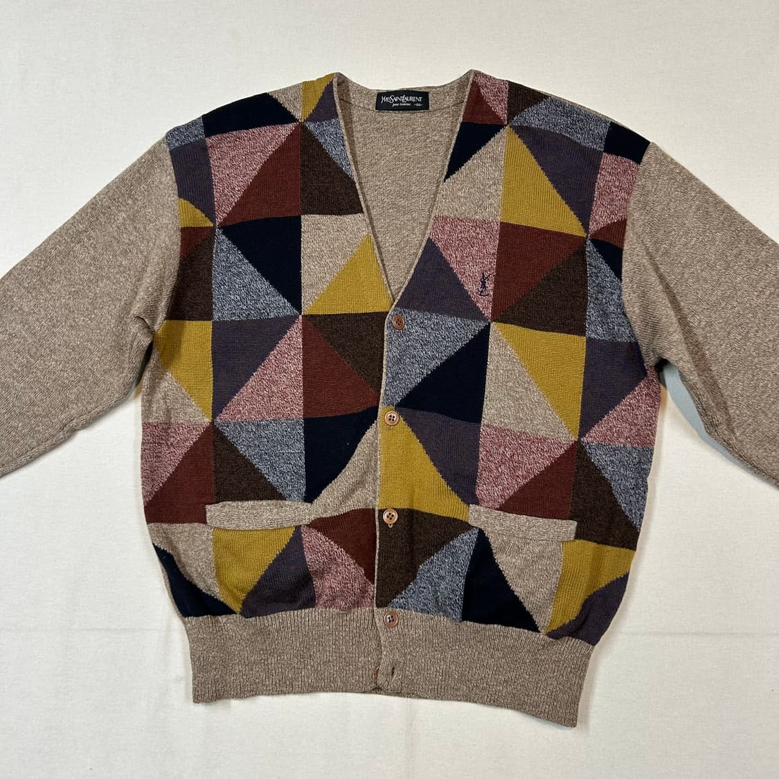 L) YSL 입생로랑 울 가디건 자켓 상품이미지3