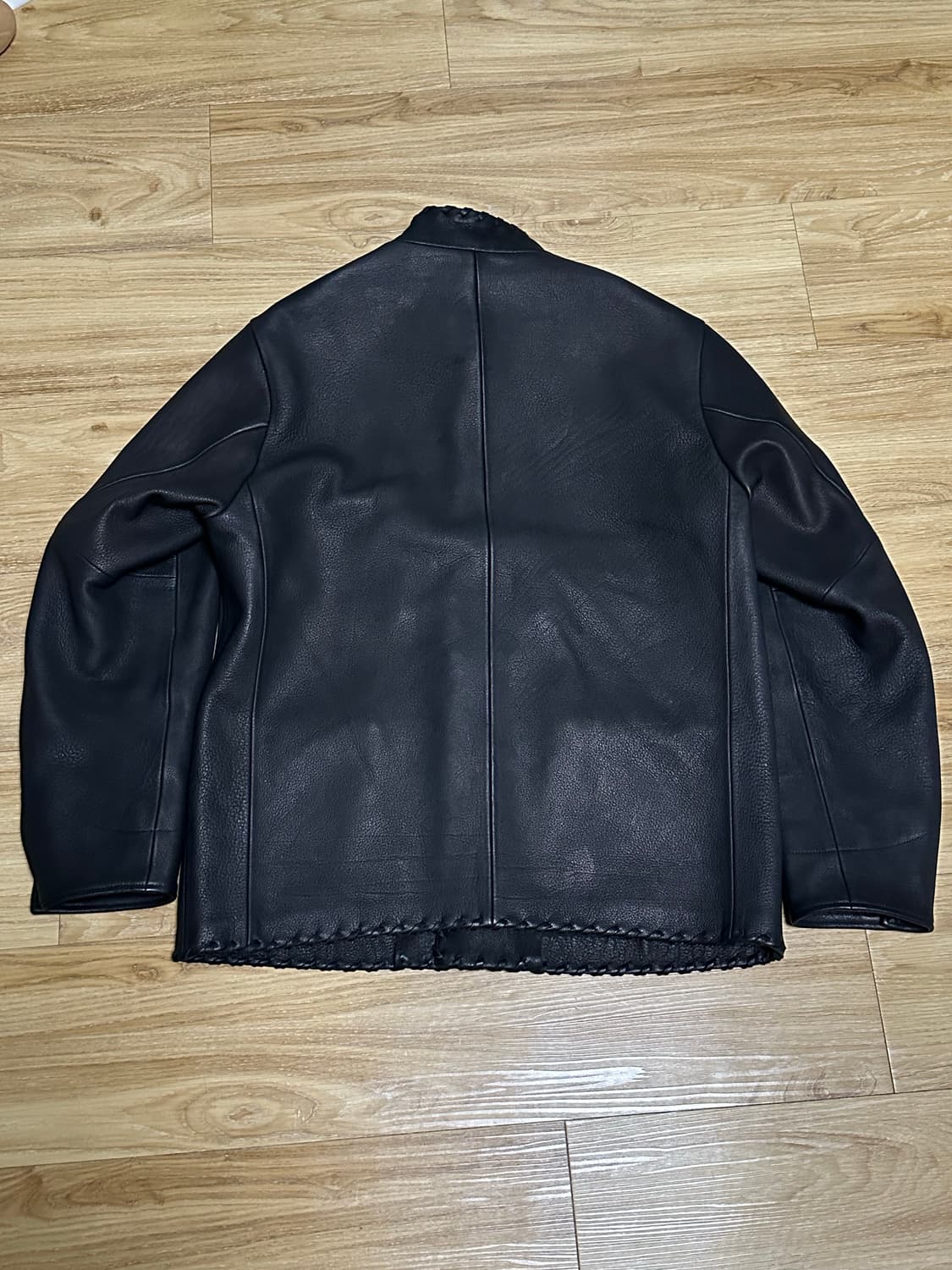 L 새제품 택포320만)25ss NICENESS SIMONON Black 상품이미지7
