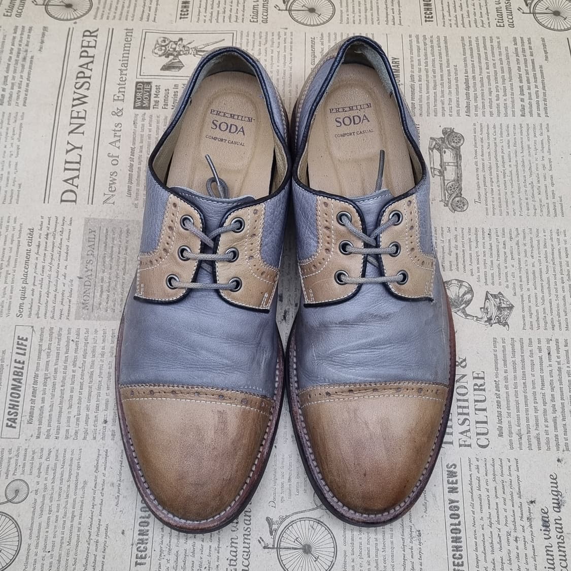 프리미엄소다 레더 남성케주얼화260 상품이미지2