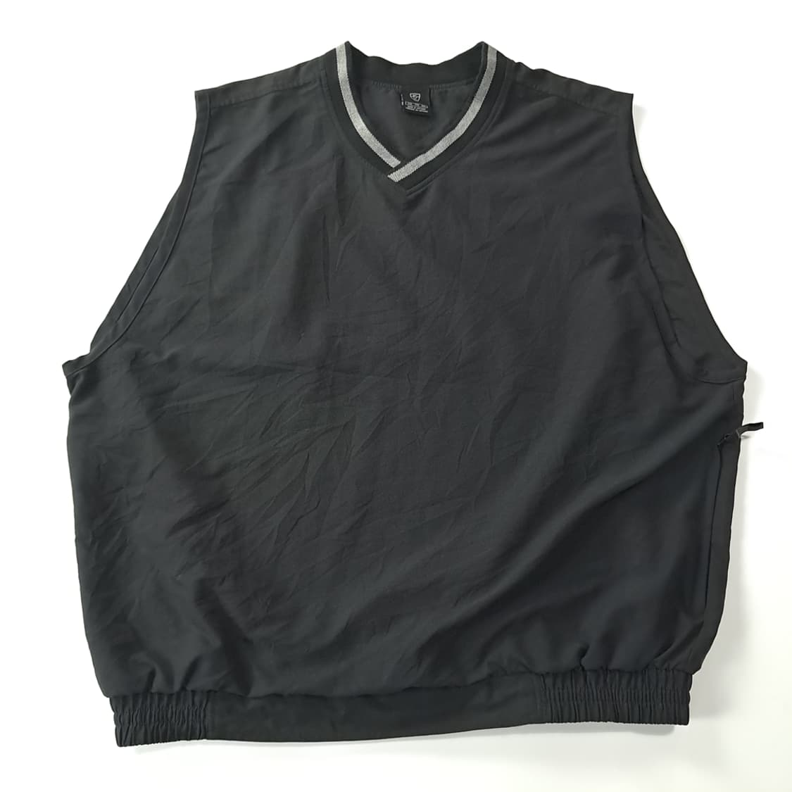 CK198 2XL 나이키골프 00s 블랙 바람막이 조끼 베스트 상품이미지1