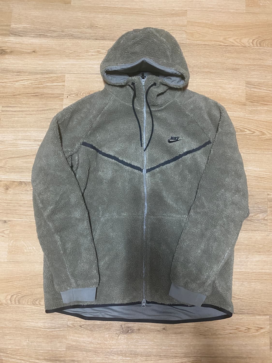 나이키 윈드러너 테크 쉐르파 후리스 후디집업 자켓 XL 상품이미지1