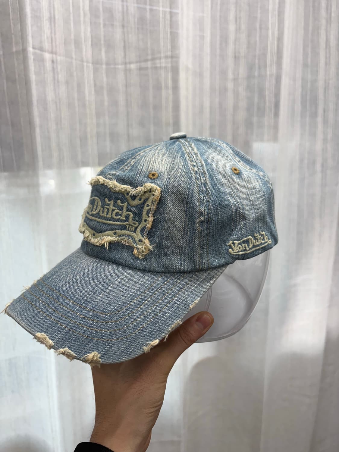 VonDutch 본더치 데님 볼캡 상품이미지3