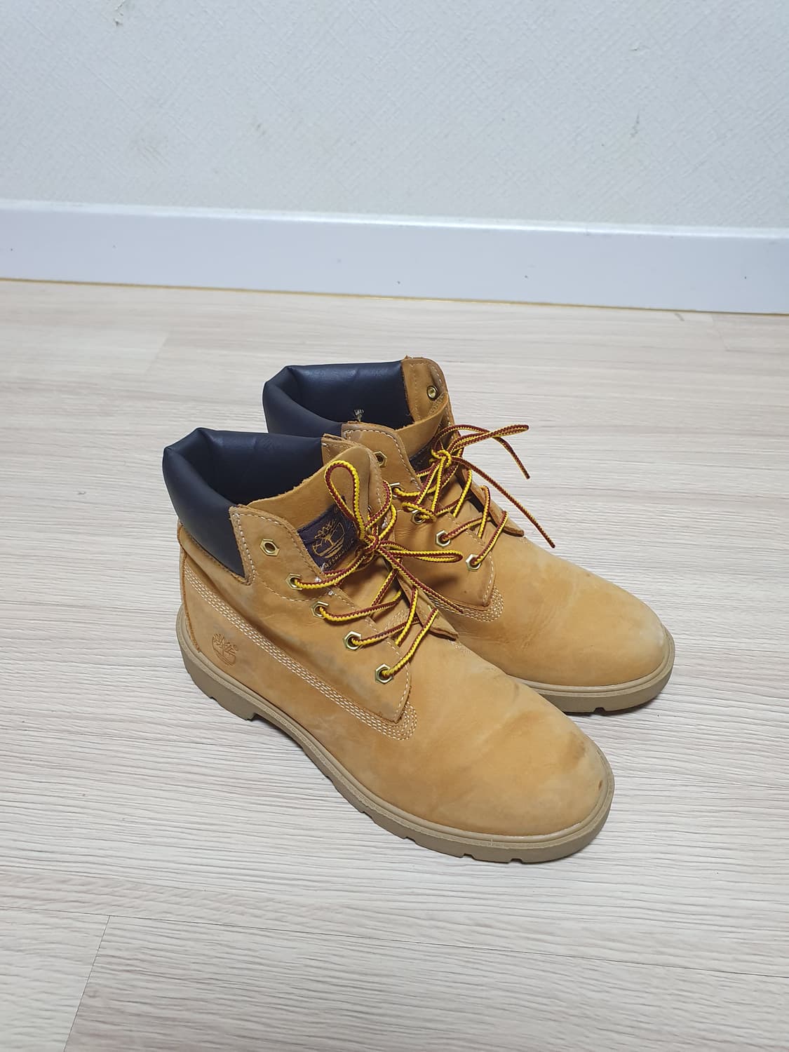 팀버랜드 우먼스 옐로우 부츠 230 상품이미지2