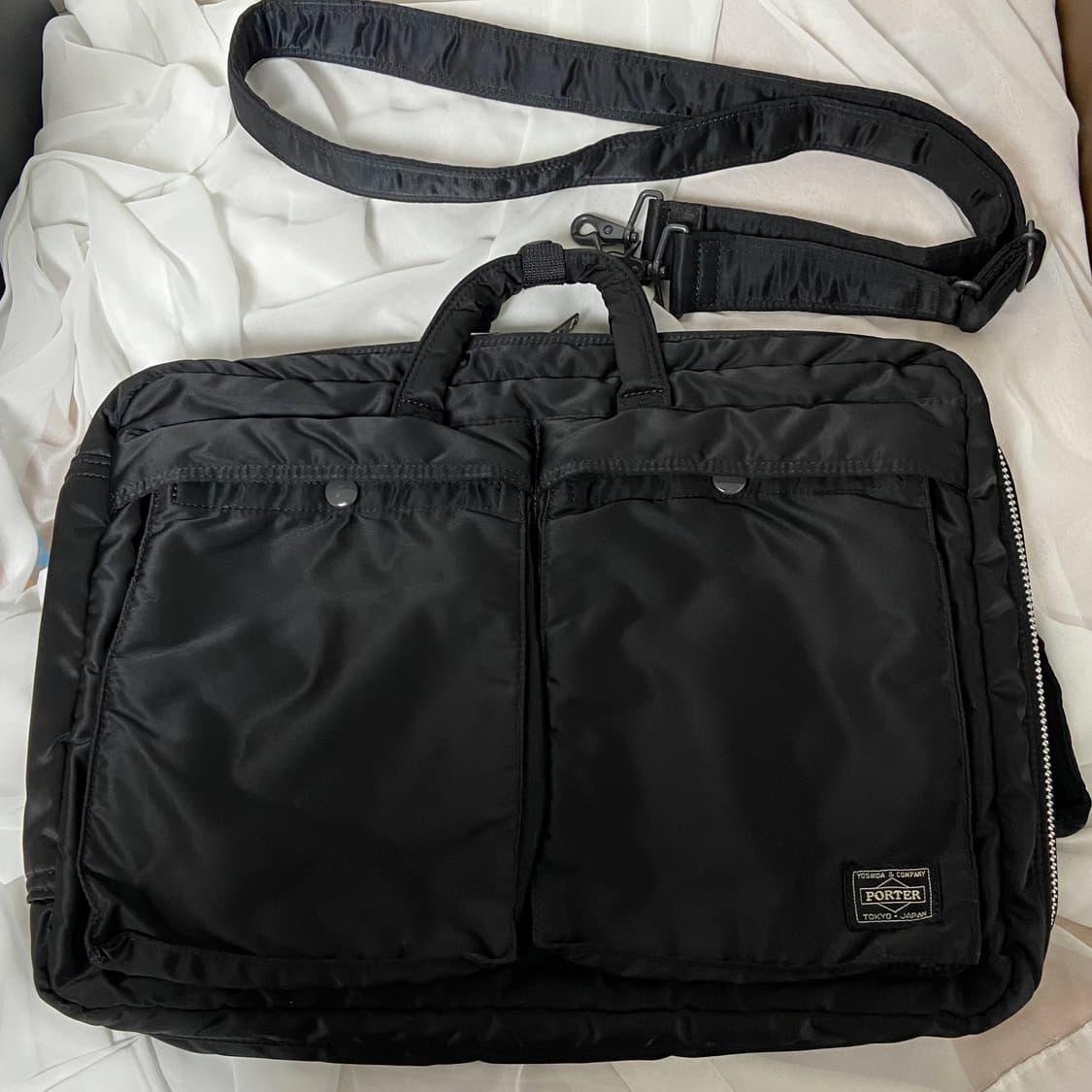 요시다 포터(porter)탱커 3way 브리프케이스 블랙 상품이미지1