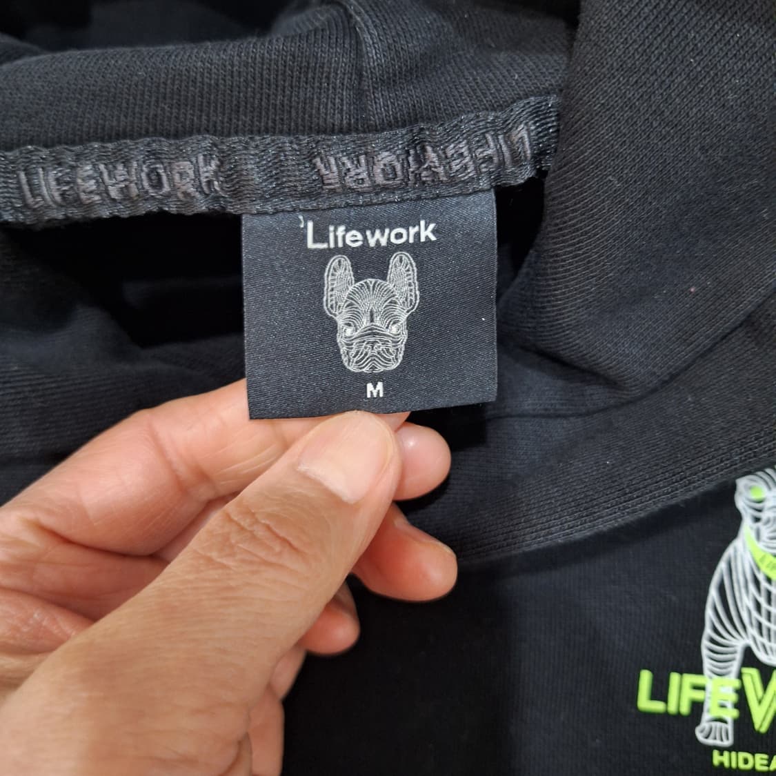 라이프워크  후드티M(상태좋음) 상품이미지2