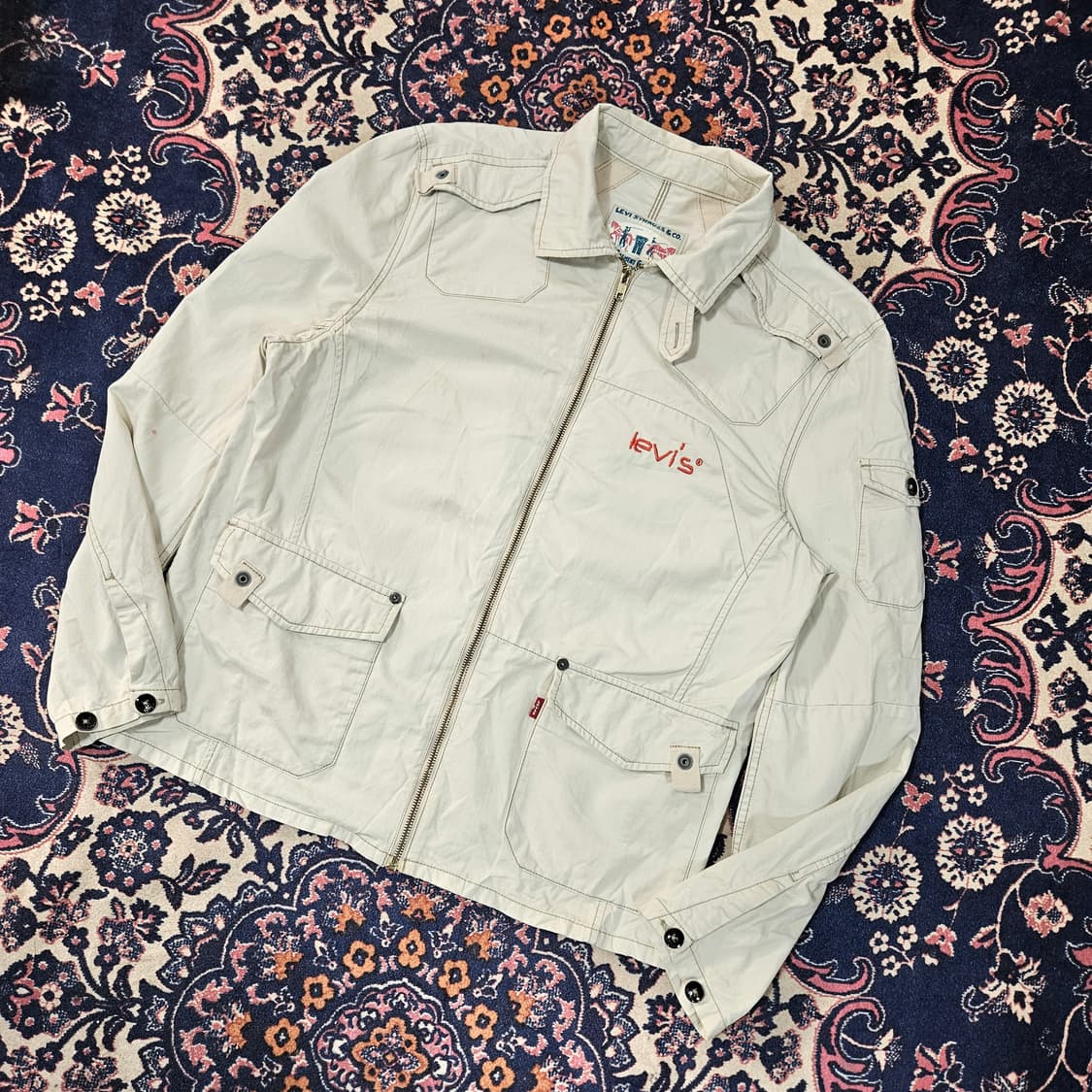 리바이스(Levis) 빈티지 집업 스윙자켓 XL size 상품이미지1