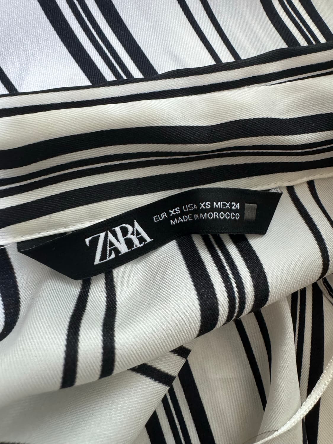 자라 ZARA 스트라이프 셔츠  상품이미지4