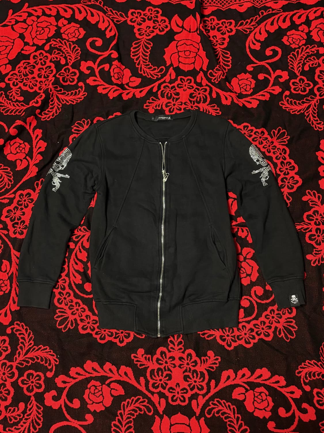 "MasterMind JAPAN" Skull stones zip-up 상품이미지3