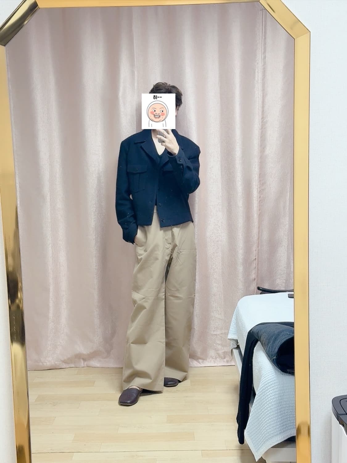 (25FW 새상품급)아크네 1996 스튜디오 와이드 팬츠 (46) 상품이미지8