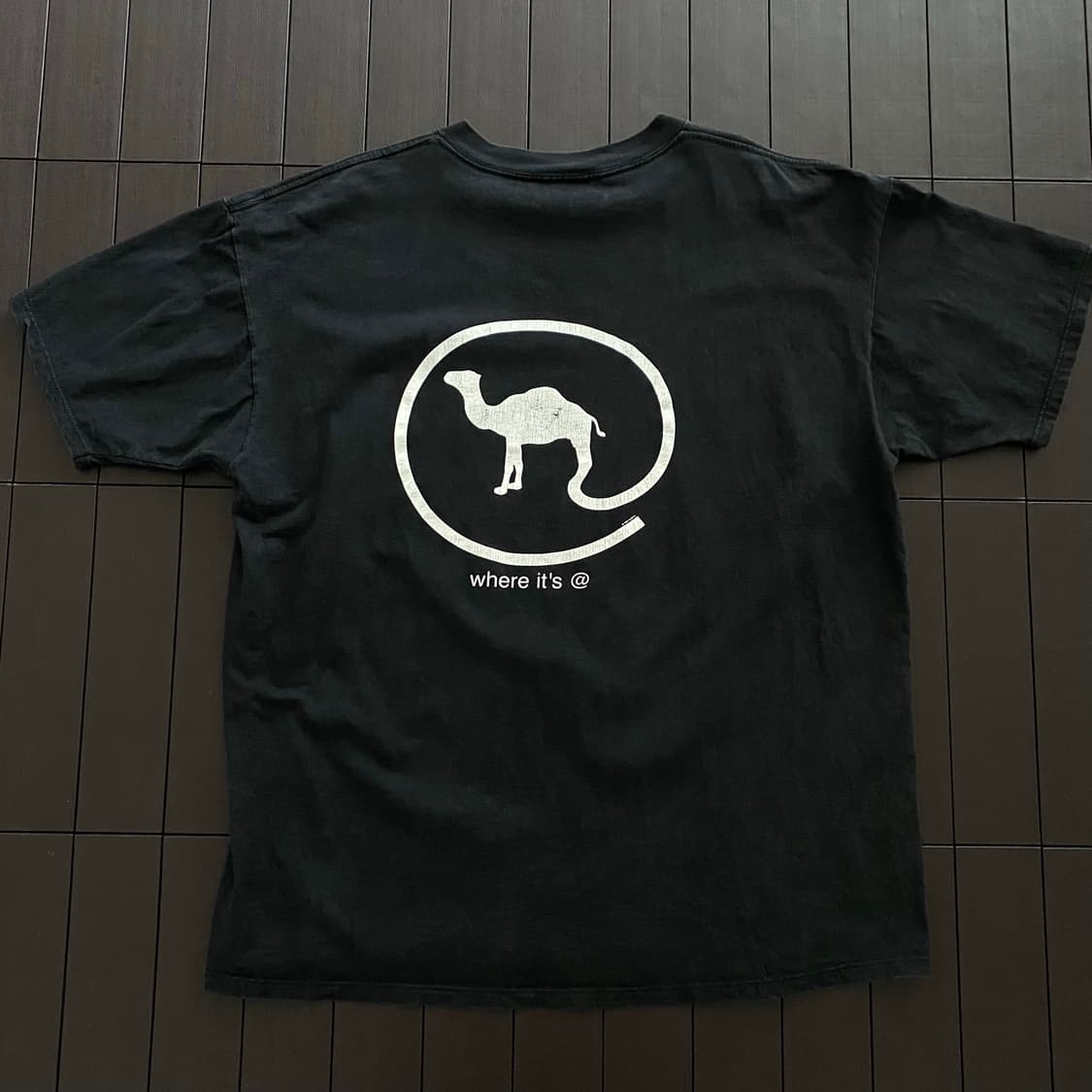 (XL) 90s 빈티지 카멜 camel 프로모 티셔츠 상품이미지1