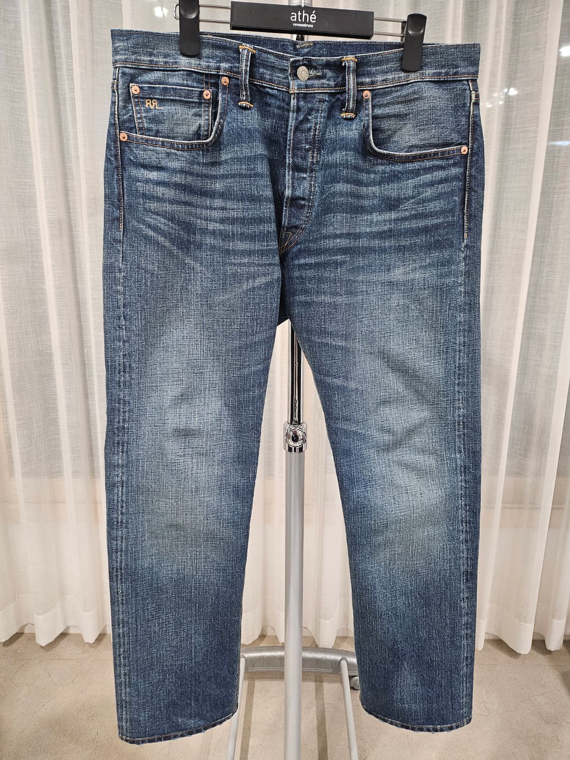 RRL 더블알엘 슬림핏 셀비지 데님 36 상품이미지1