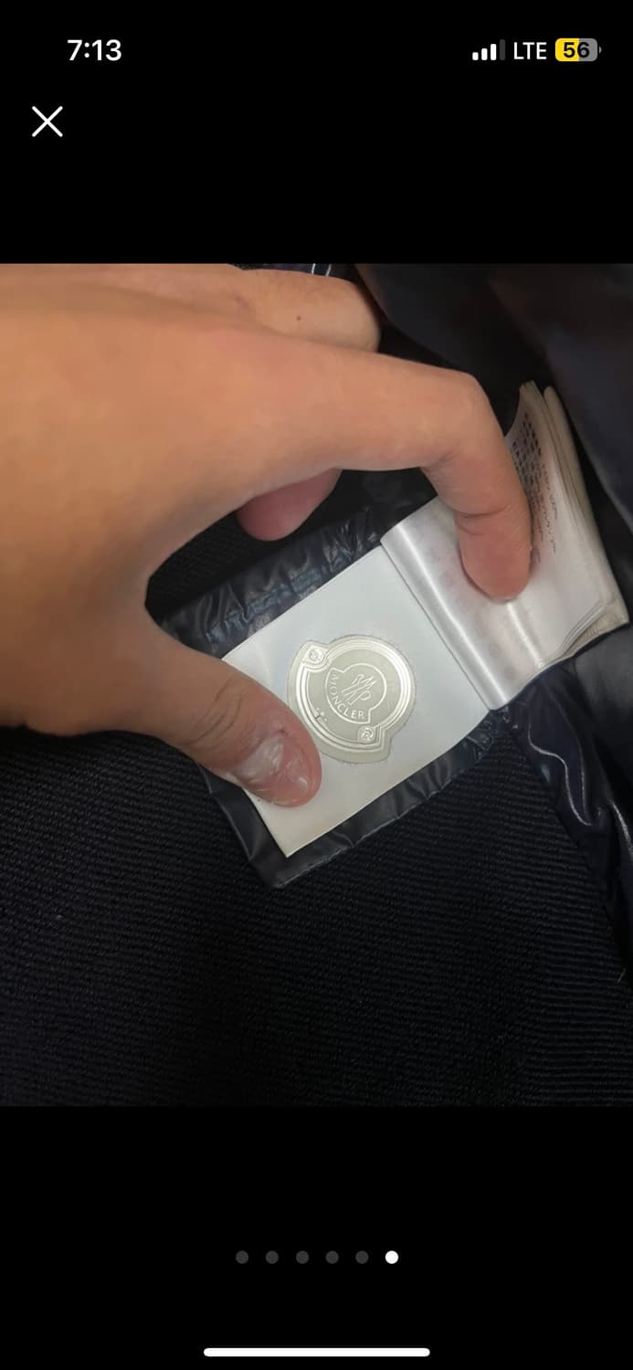 몽클레어 패딩자켓 네이비 상품이미지6