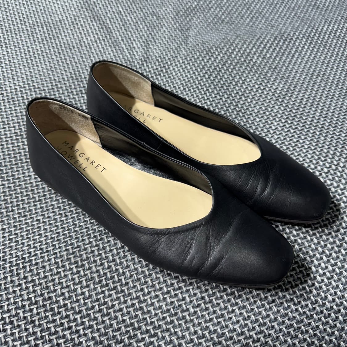 마가렛호웰 발레 슈즈 블랙 ( 240/OLD-8188 ) 상품이미지1