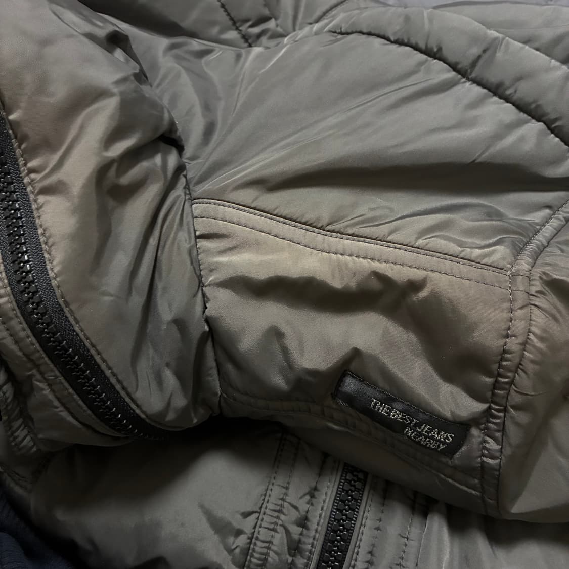 double zip-up nylon jacket 상품이미지7