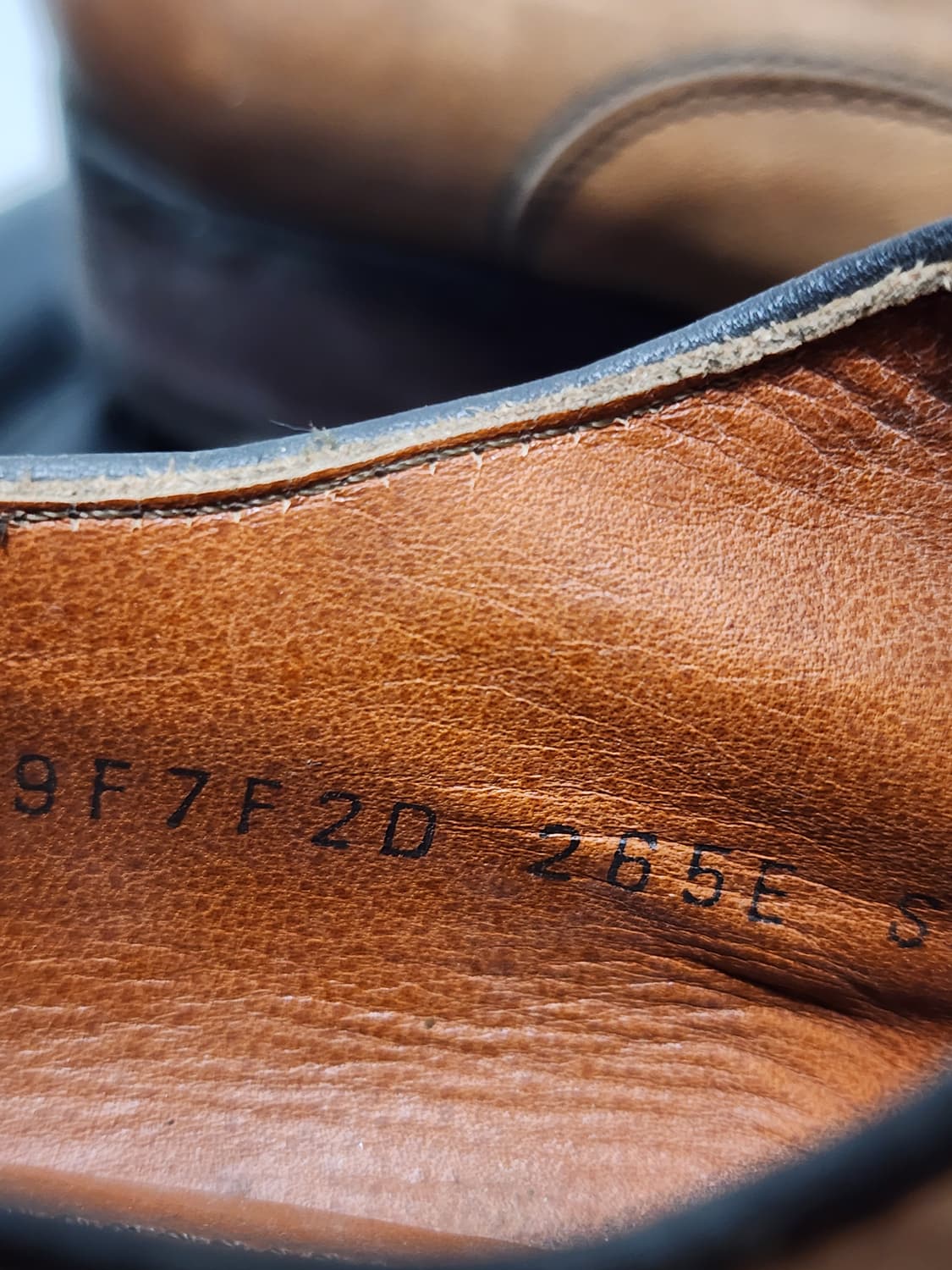 로가디스 브라운 레더 옥스포드 구두 상품이미지5