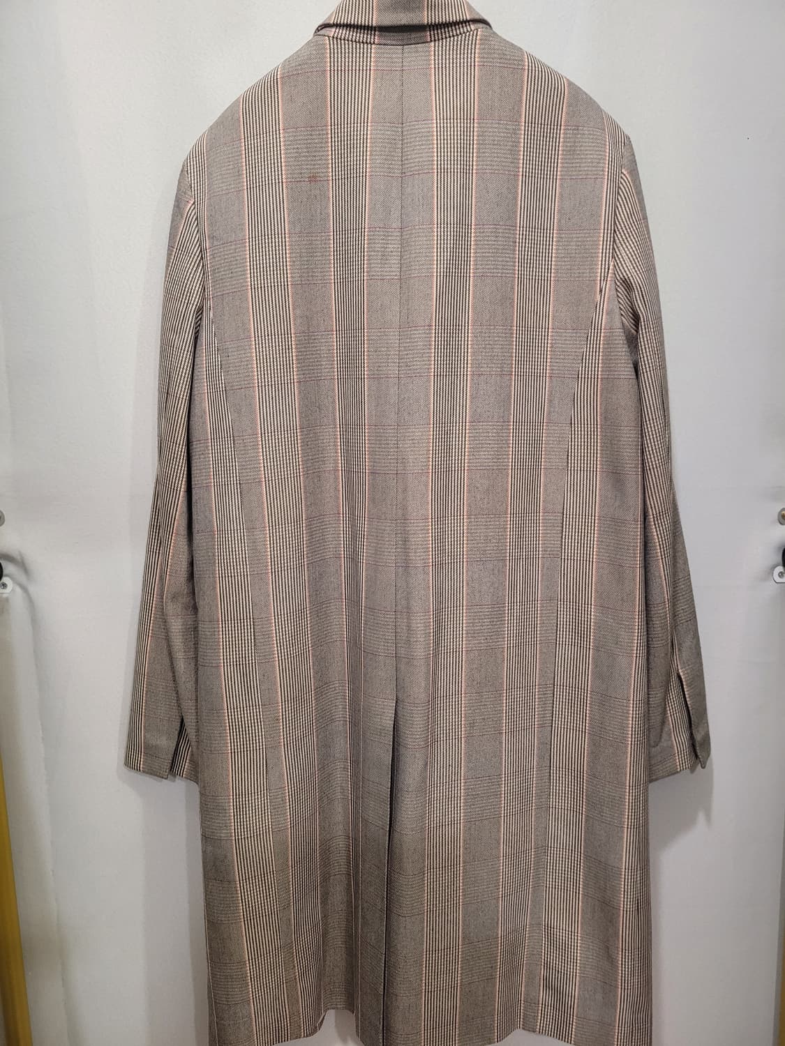 잇미샤 체크 롱자켓(44~55) 상품이미지2