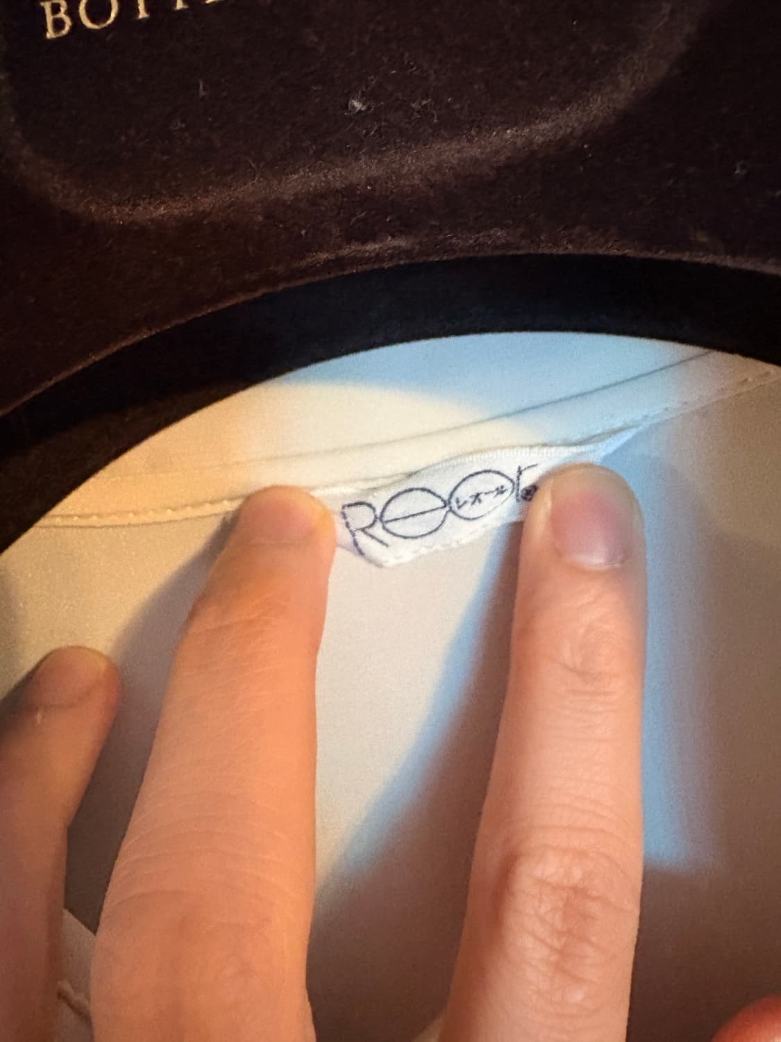 아이보리 레이스 카라 블라우스 Japan 상품이미지2