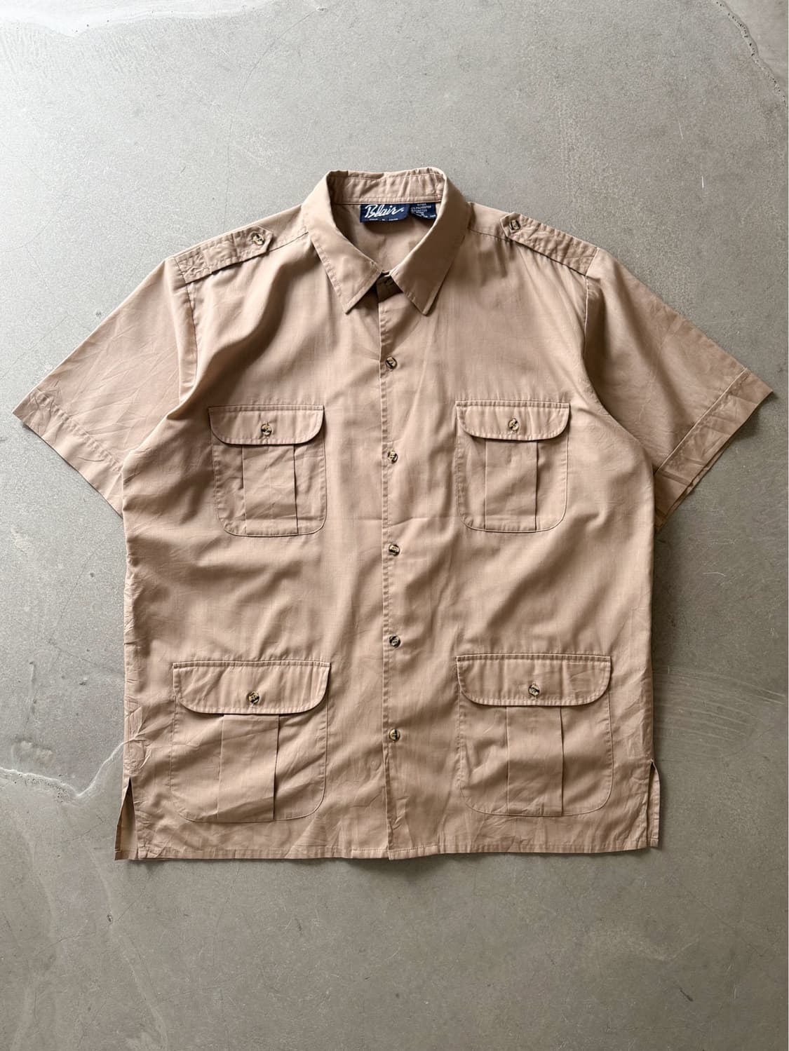 Vintage Blair Safari Utility Shirt 상품이미지2