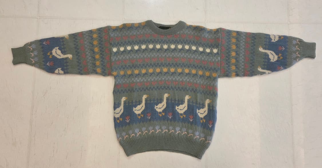 Jumpers 오리패턴 스웨터 상품이미지1