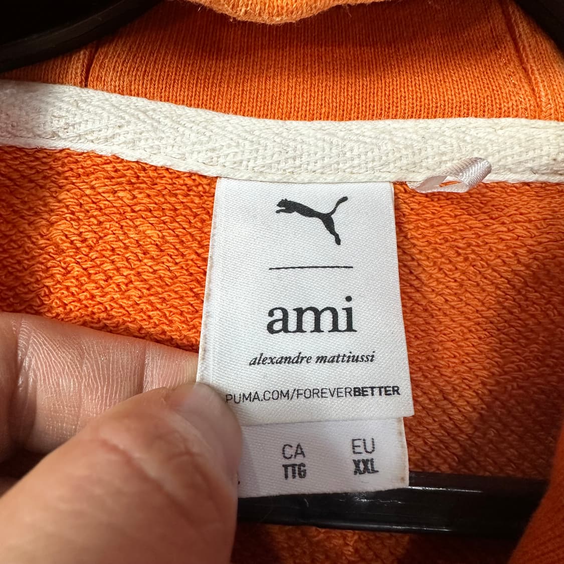 아미X퓨마 후드티 상품이미지3