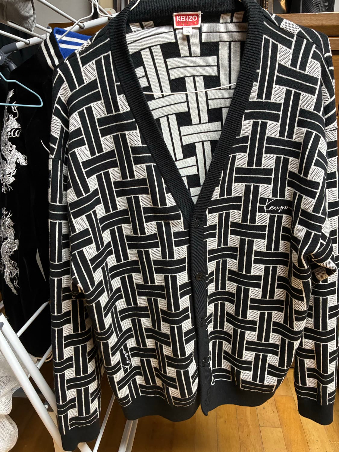 겐조 위브 가디건 상품이미지1