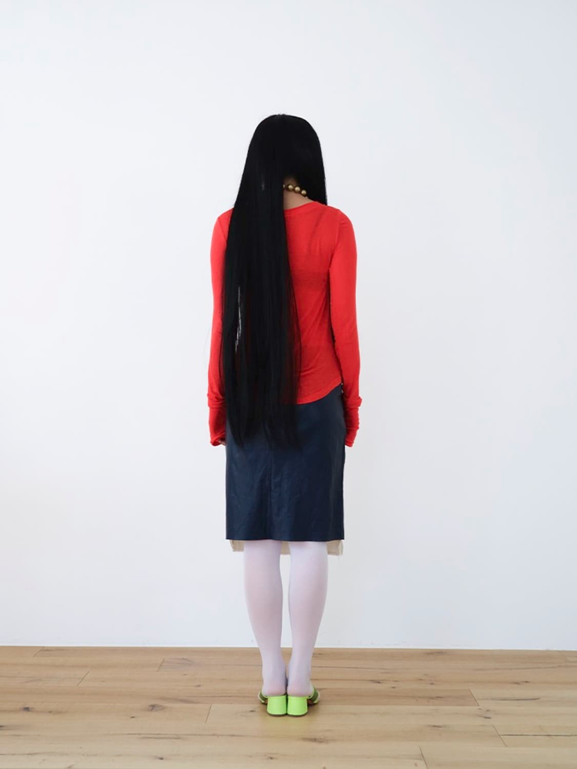 [Punctum Test] “O” skirt on green 상품이미지9