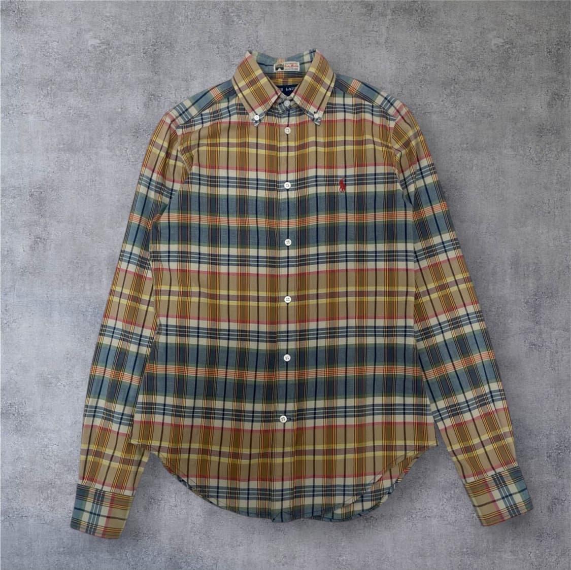 랄프로렌 Ralph lauren 마드라스 체크 버튼다운 셔츠 2 상품이미지1