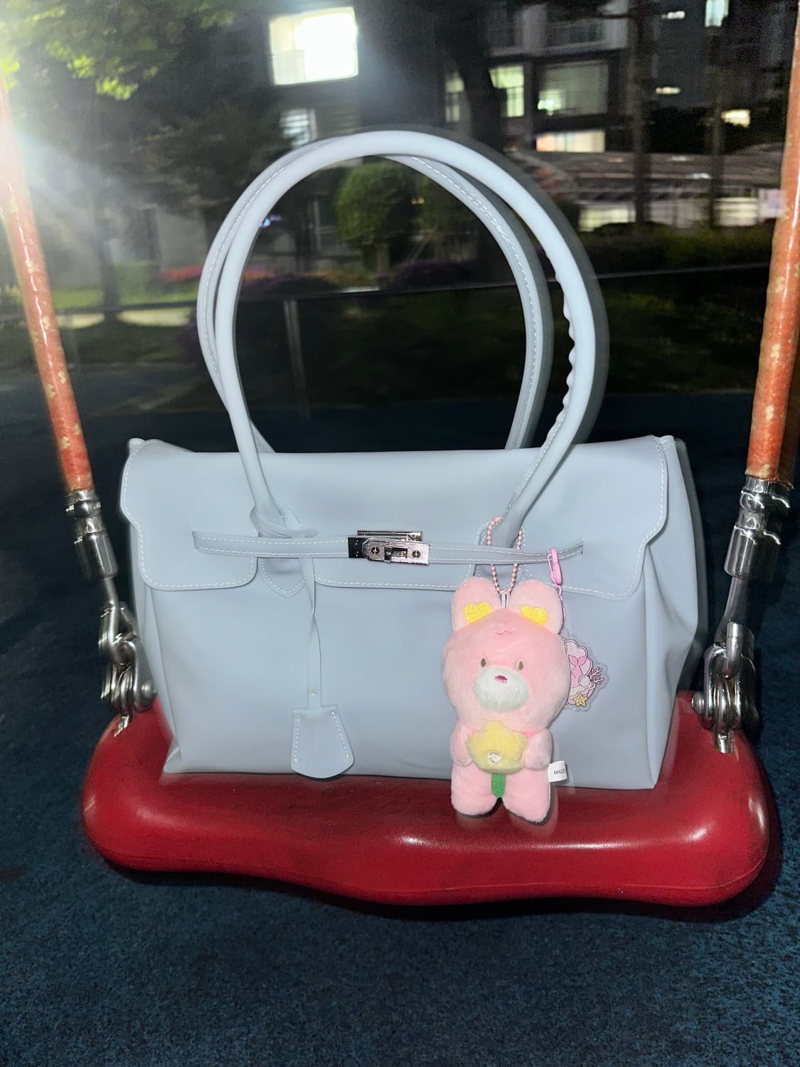 <SAMPLE SALE> 소라색 젤리 버킨 상품이미지1