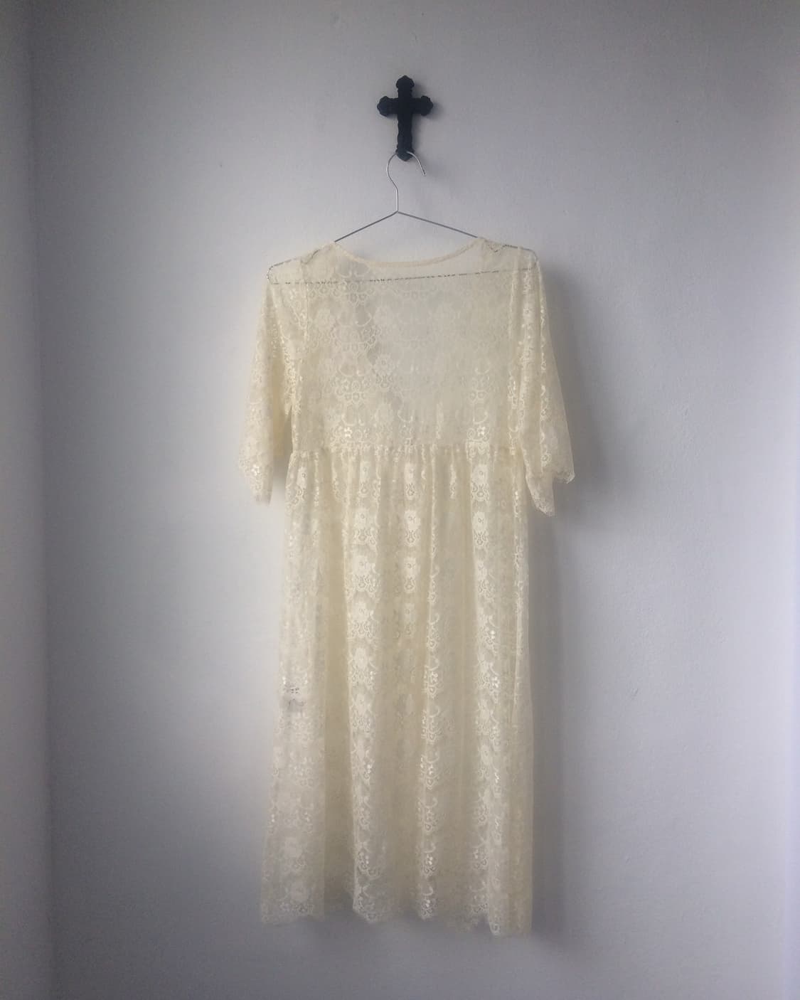 Lace long cardigan 상품이미지3