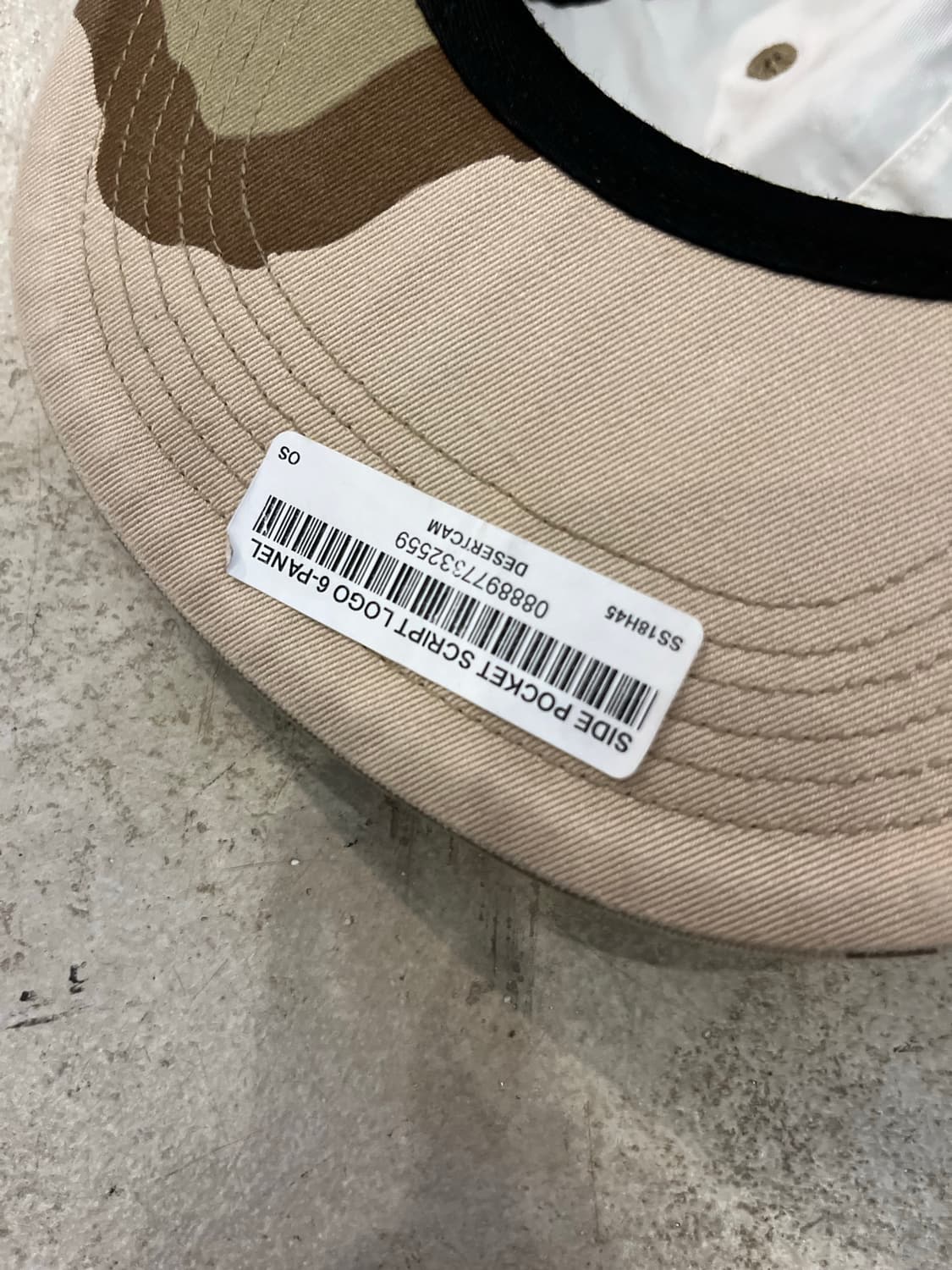 슈프림 18ss 6-panel 상품이미지2