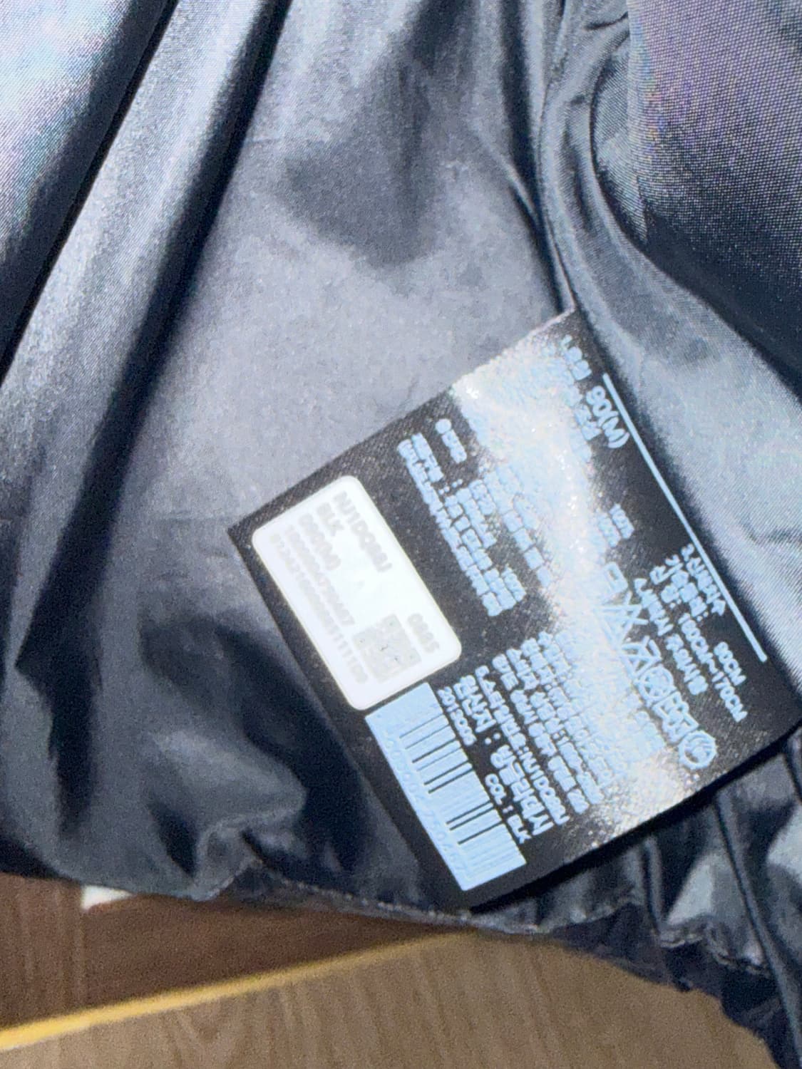 노스페이스 여성 글로시 숏 다운 패딩 M 상품이미지5