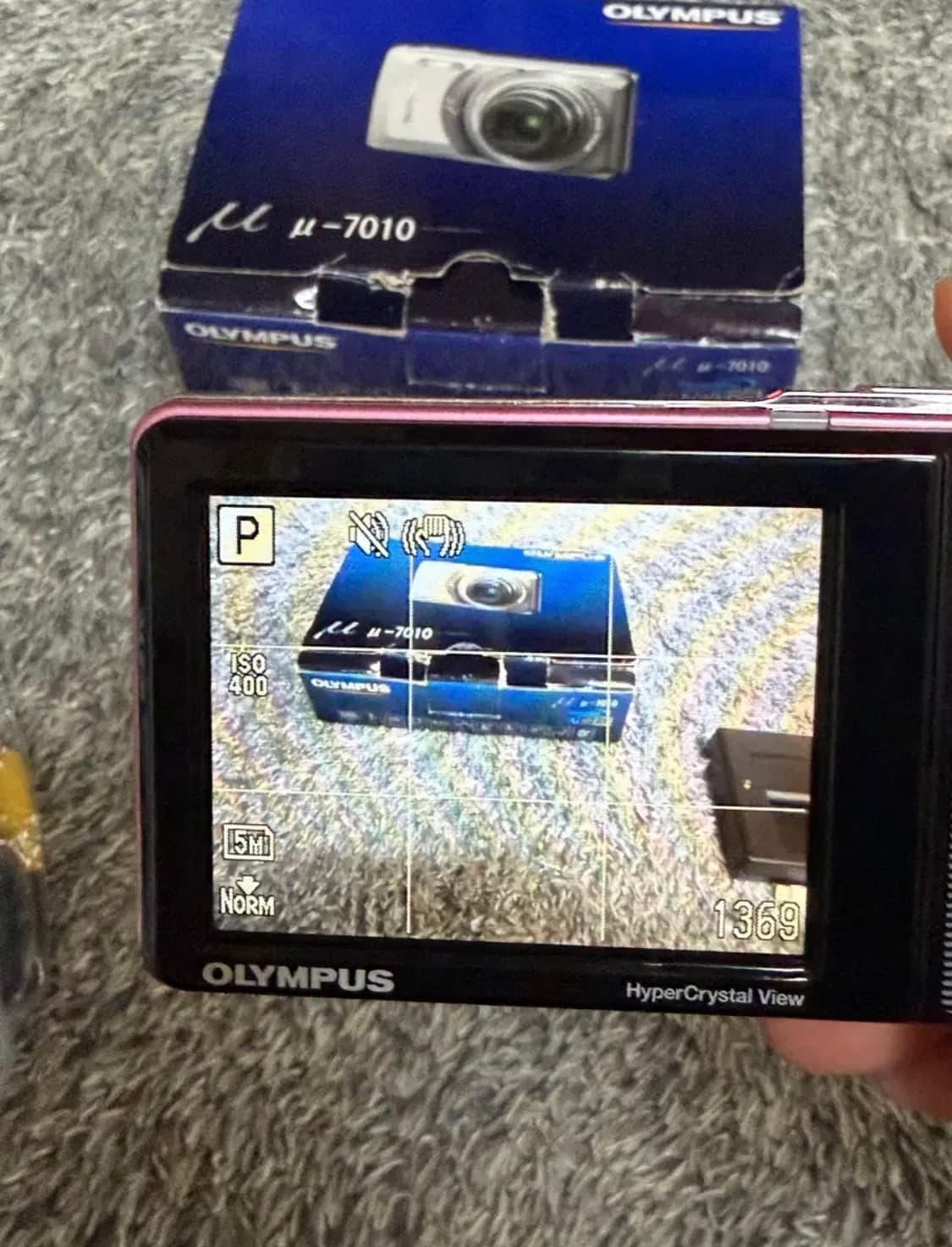 올림푸스 뮤 7010 핑크 (작례⭕️) 상품이미지4