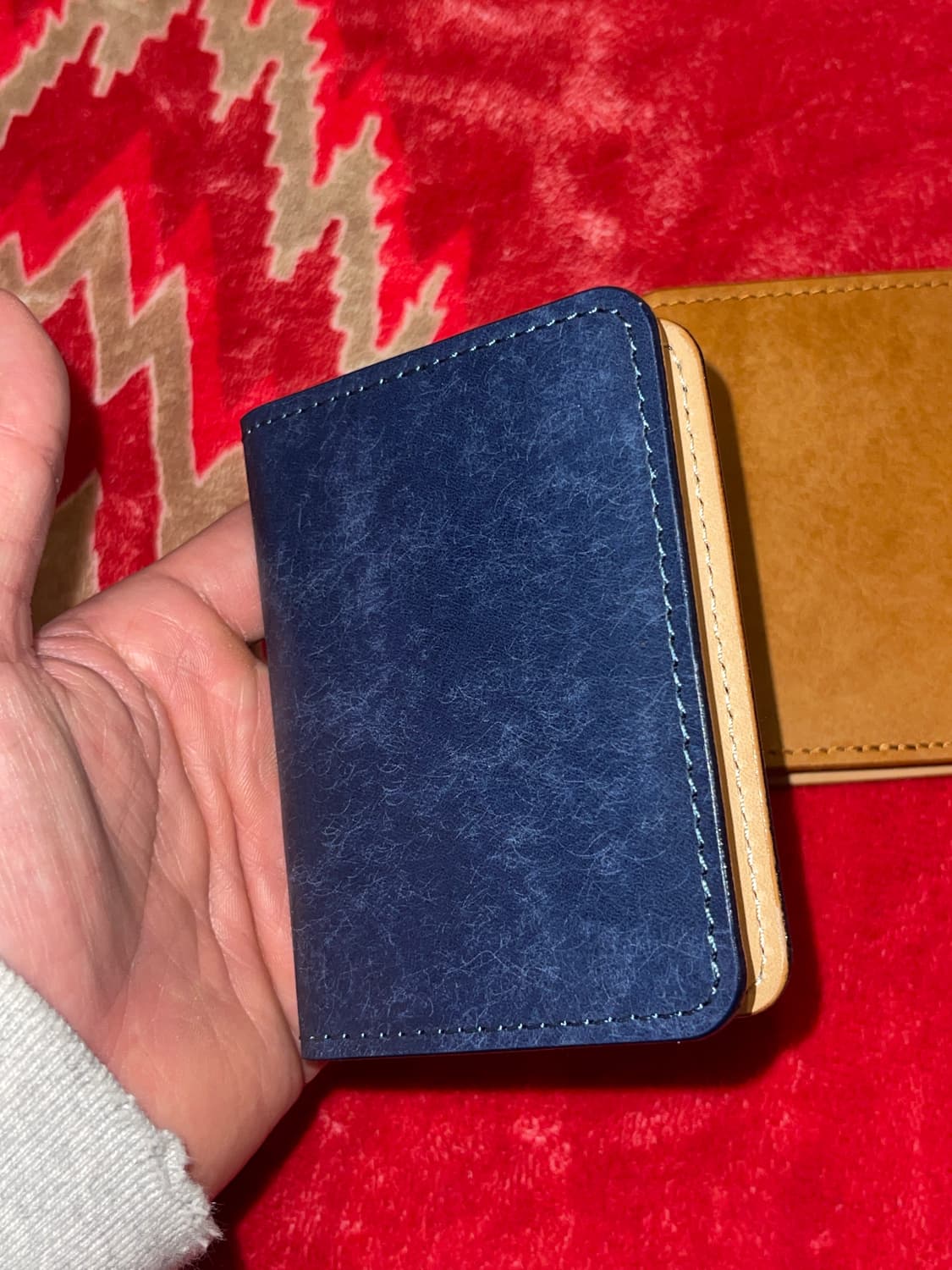 소가죽 패티나 카드지갑 상품이미지2