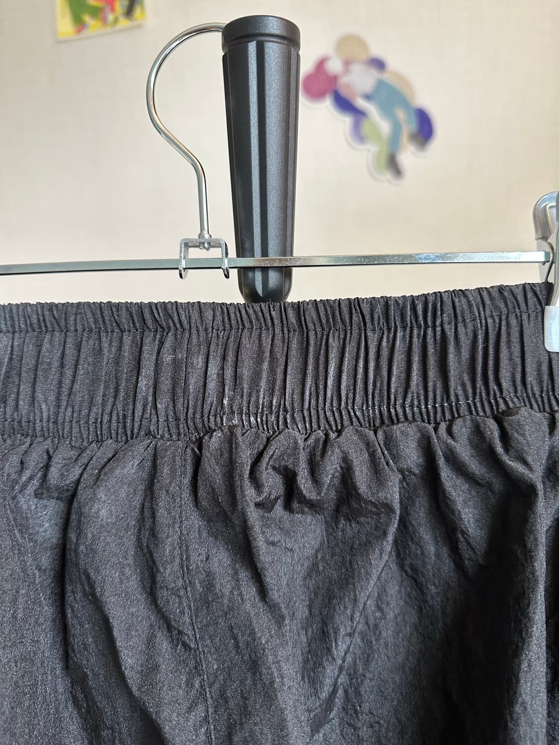 Spinns 블랙 나일론 팬츠 상품이미지8