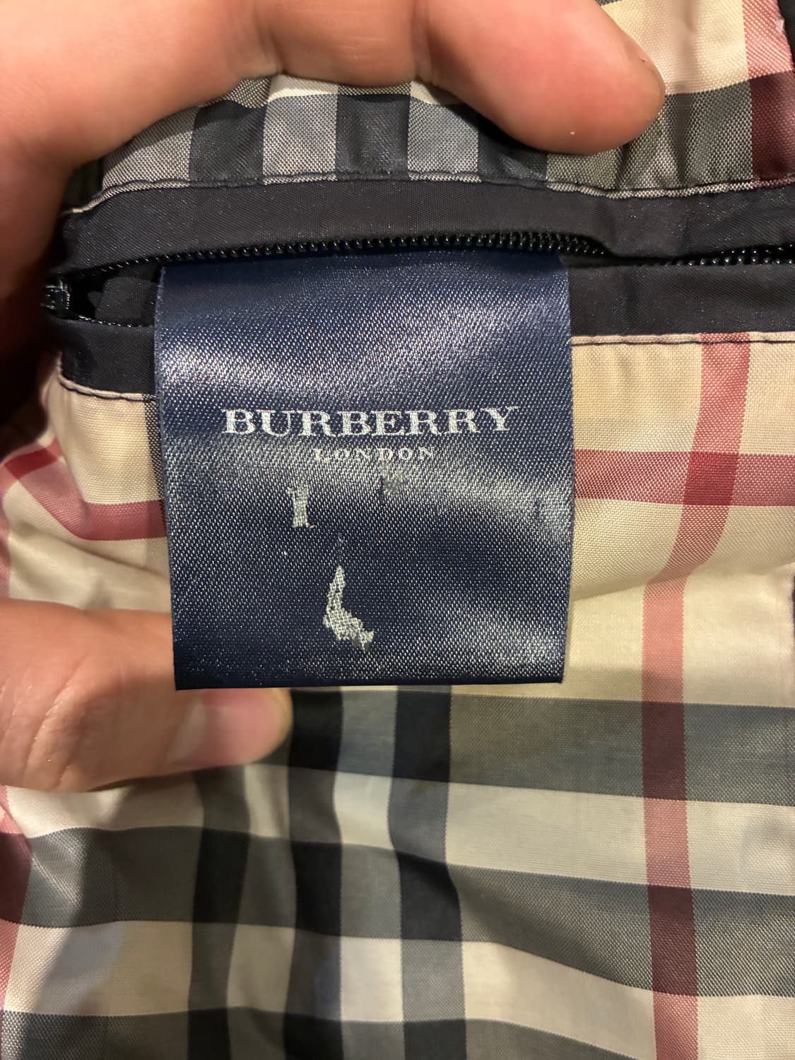 M) 버버리 다운 롱패딩 코트 블랙 상품이미지7