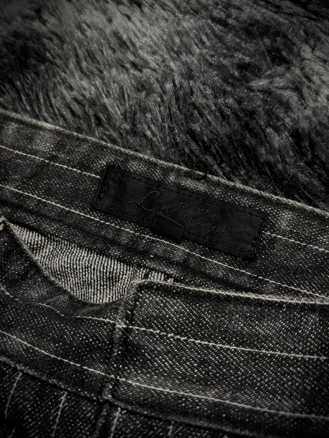 Luv Masion 스트라이프 데님 팬츠 상품이미지5