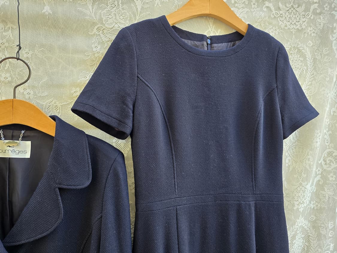 꾸레쥬 울 셋업 (made in japan) 상품이미지4