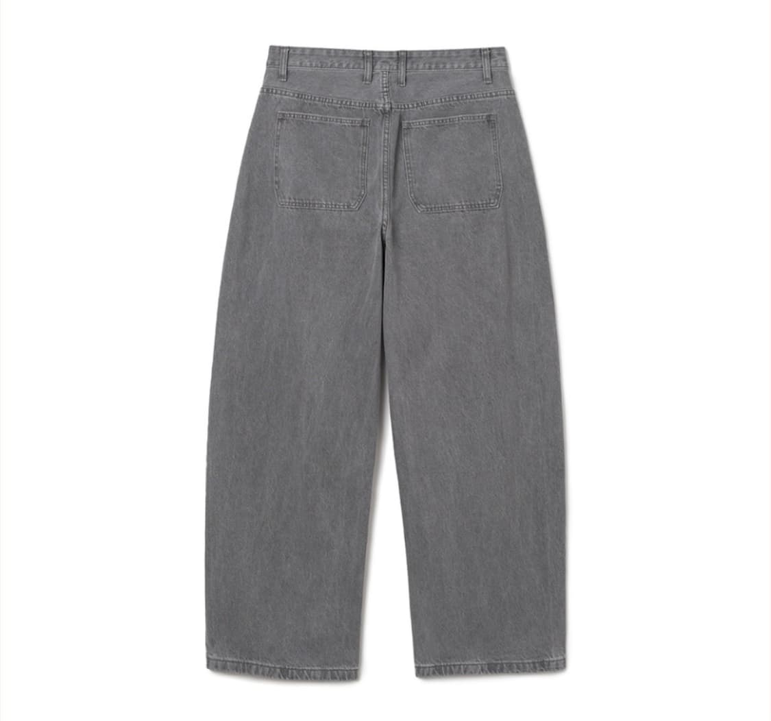 밀로 리플렉트 커브드 팬츠 그레이 상품이미지4