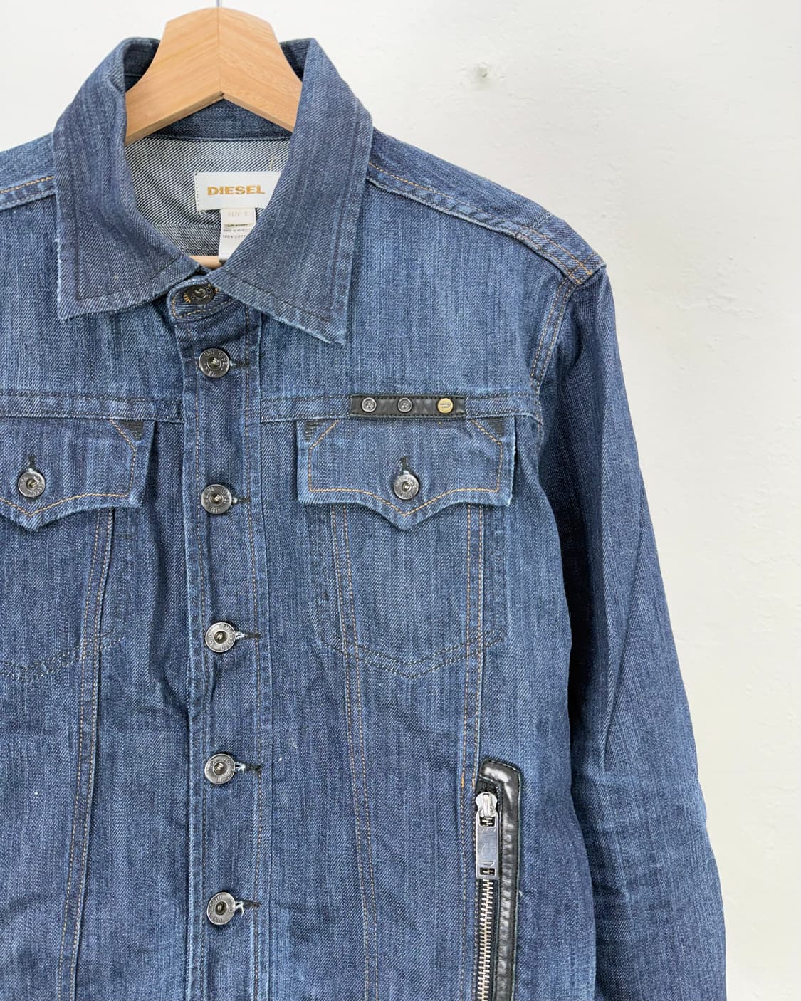 디젤 인디고 블루 프론티어 웨스턴 멀티 데님 자켓 상품이미지3