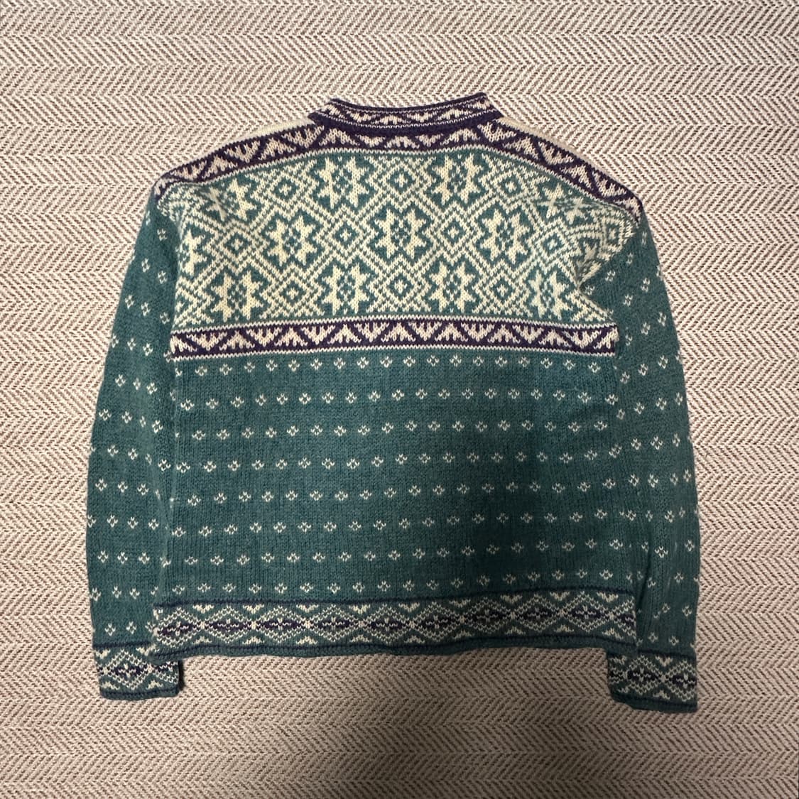 L. L. BEAN usa made wool nordic sweater 상품이미지2