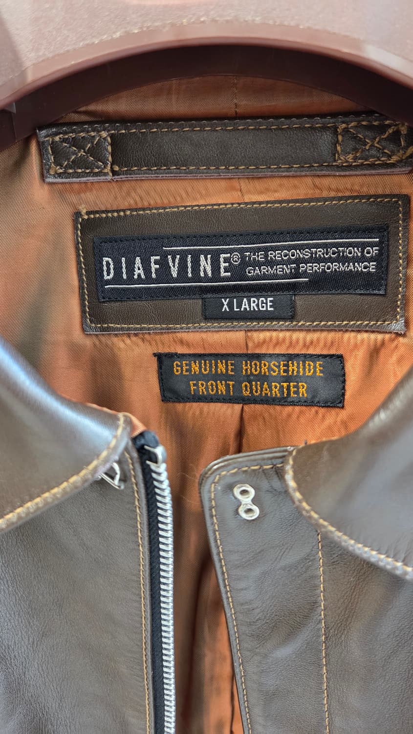 디아프바인 A-2 자켓(말가죽) 상품이미지3