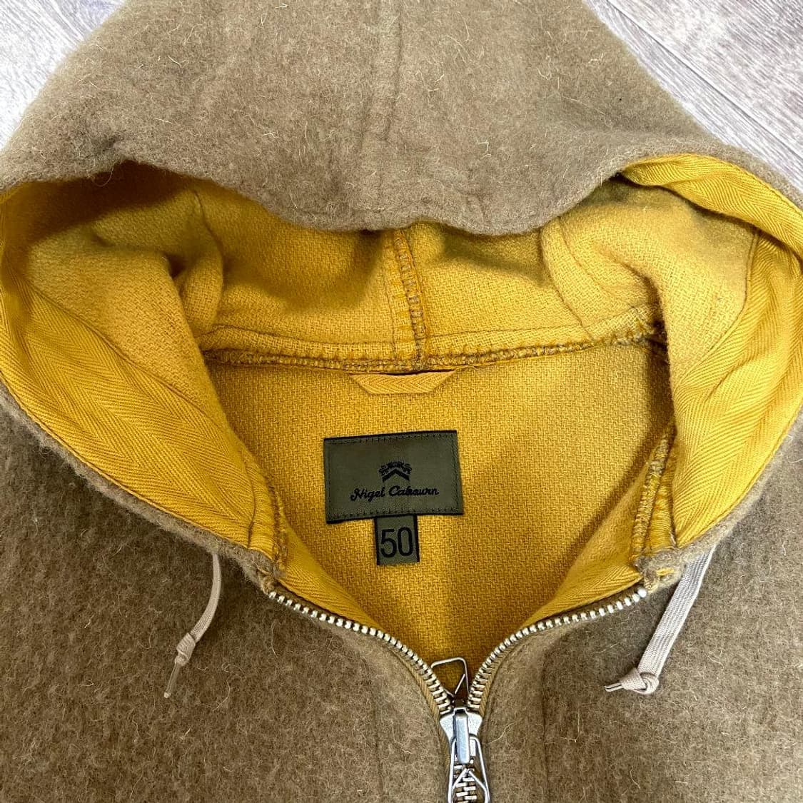 [50] 나이젤카본 울 웜업 코트 상품이미지3