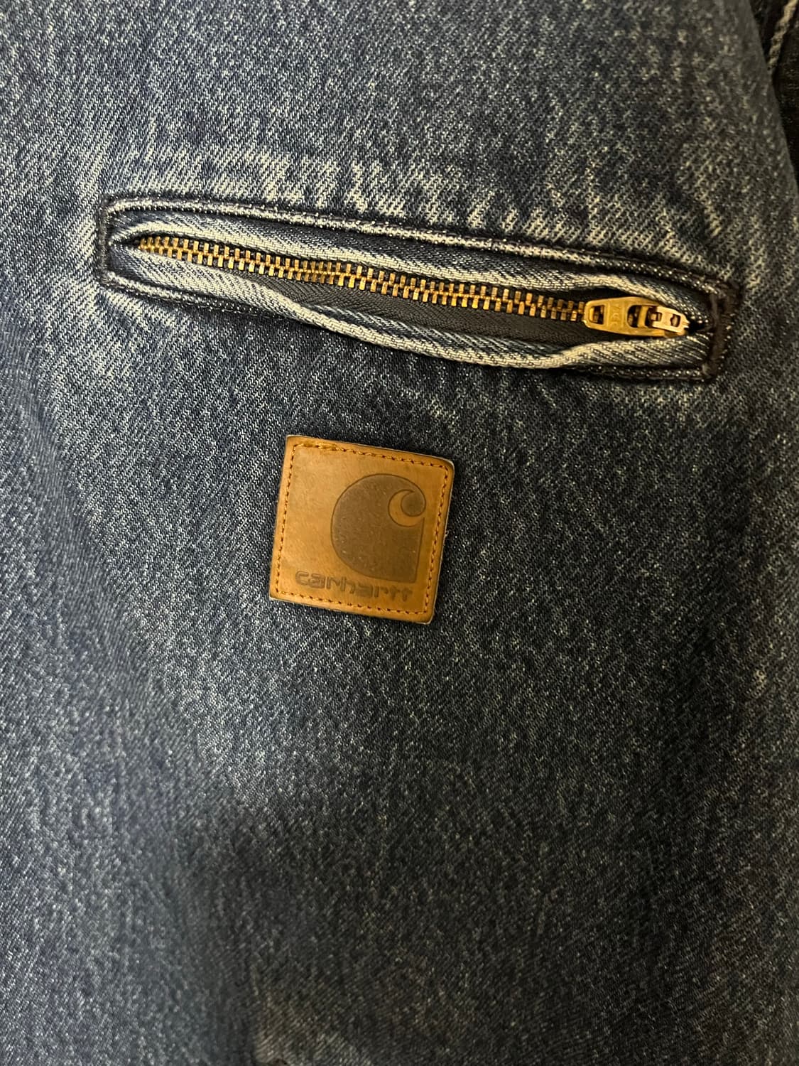 칼하트 WIP 라이더 데님 자켓 xl 상품이미지3