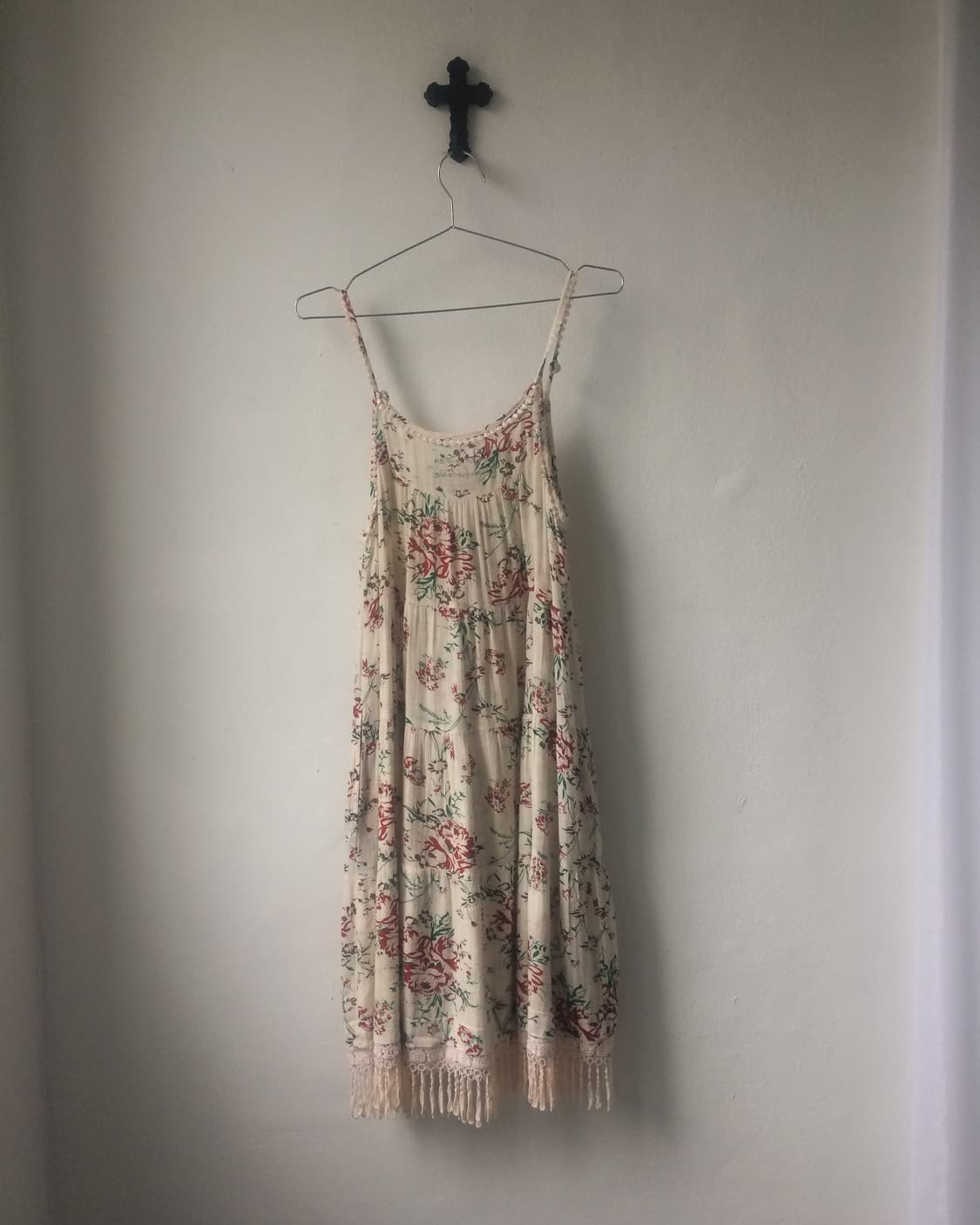 Flower pattern sleeveless onepiece 상품이미지3