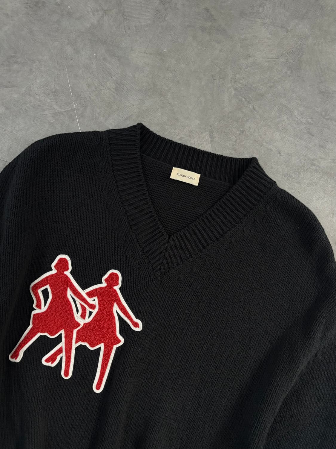 Stefan Cooke 스텐판쿡 댄싱레이디 턴업 니트 상품이미지6